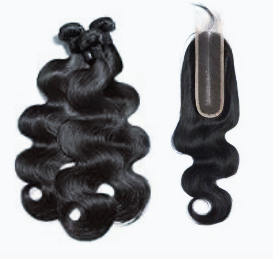 Body Wave Bundles + HD 2x6 Closure (PREORDERS)